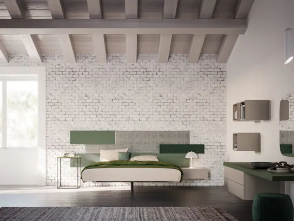 Letto Jasmine composizione Night 01 - Collezione Orme