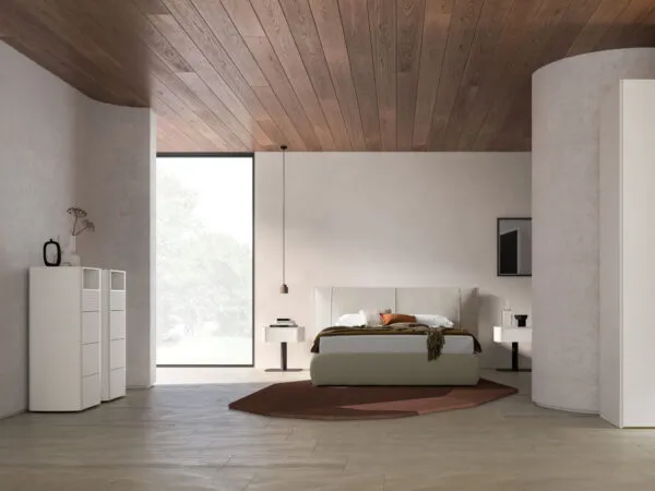 Letto Lavinia composizione Night 03 - Collezione Orme